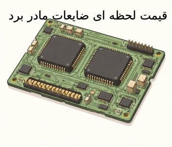 ضایعات مادربرد دوچیپ قدیم